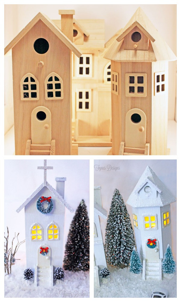 Best ideas about DIY Christmas Village
. Save or Pin Easy DIY Christmas Village FYNES DESIGNS Now.