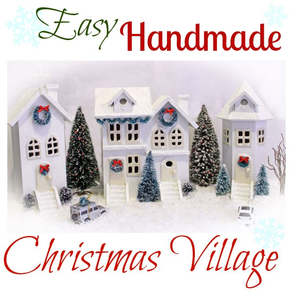 Best ideas about DIY Christmas Villages
. Save or Pin Easy DIY Christmas Village FYNES DESIGNS Now.