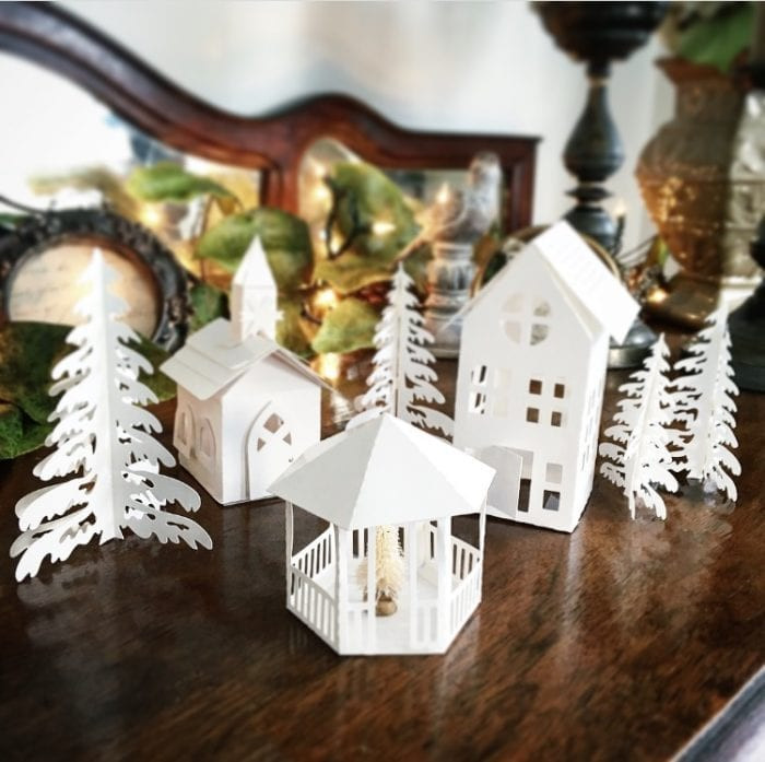 Best ideas about DIY Christmas Villages
. Save or Pin DIY Christmas Village Using a Silhouette Cameo Now.