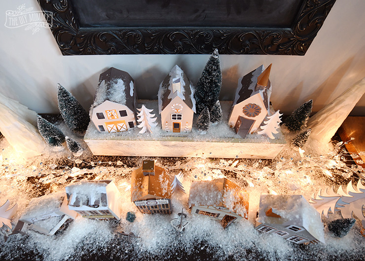 Best ideas about DIY Christmas Villages
. Save or Pin Our DIY $15 Paper Christmas Village Now.