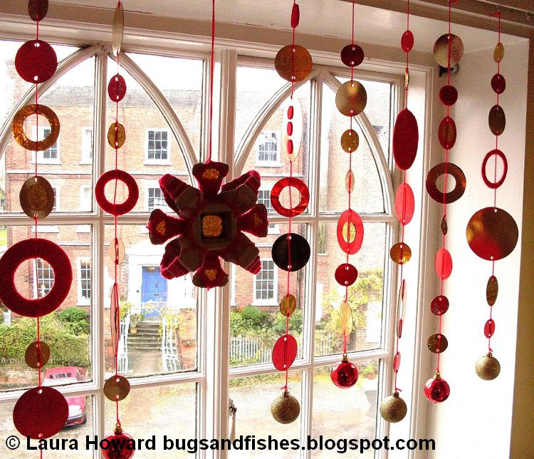 Best ideas about DIY Christmas Window Decorations
. Save or Pin Bugs and Fishes by Lupin Christmas Bling Now.