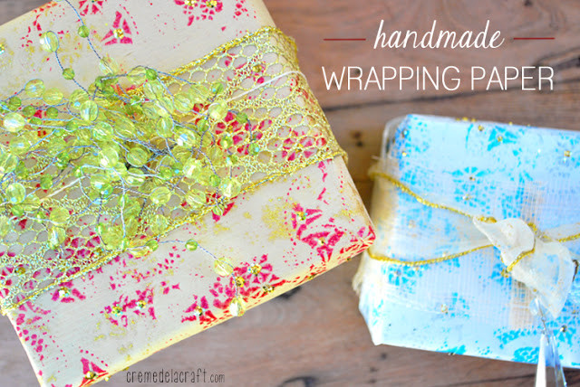 Best ideas about DIY Christmas Wrapping Paper
. Save or Pin DIY Holiday Wrapping Paper From Paper Doilies Now.