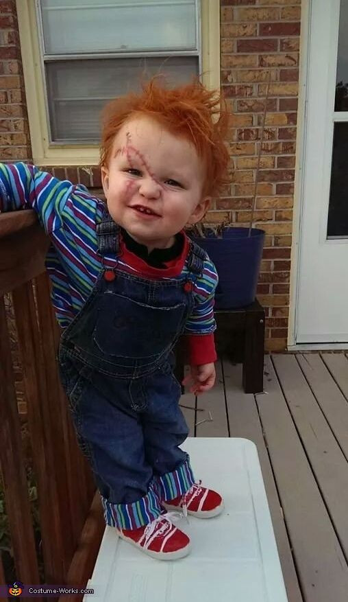 Best ideas about DIY Chucky Costume
. Save or Pin Chucky Baby Costume Now.