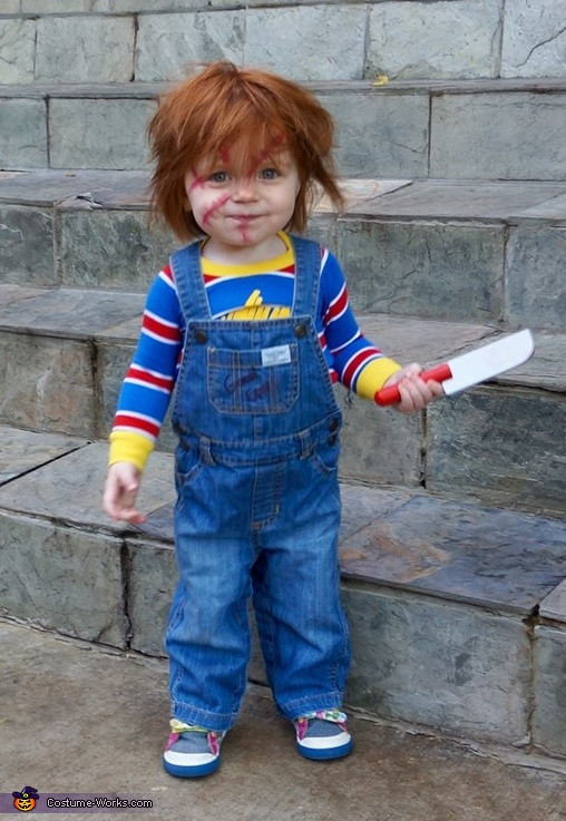 Best ideas about DIY Chucky Costume
. Save or Pin Chucky Baby Girl s Costume Now.