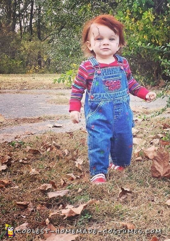 Best ideas about DIY Chucky Costume
. Save or Pin DIY Toddler Chucky Costume He will kill you With Cuteness Now.