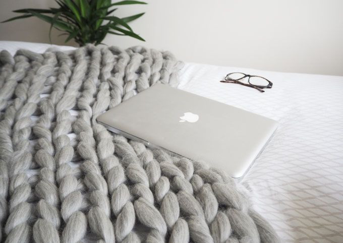 Best ideas about DIY Chunky Knit Blanket
. Save or Pin 25 best ideas about Chunky Knit Blankets on Pinterest Now.