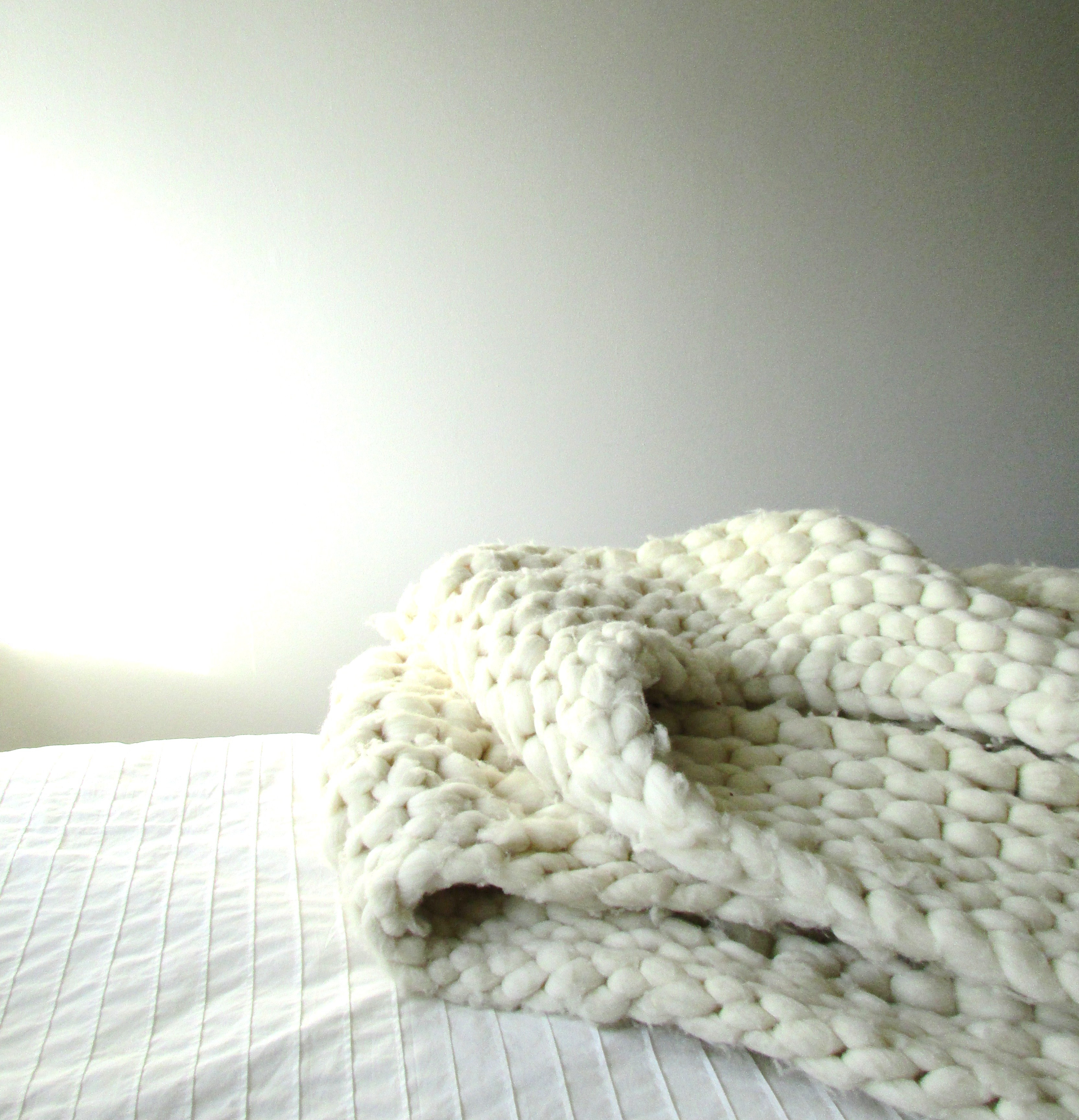 Best ideas about DIY Chunky Knit Blanket
. Save or Pin Chunky Knit Wool Blanket Francois et Moi Now.