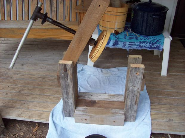 Best ideas about DIY Cider Press
. Save or Pin Small Homebuilt Cider Press All Now.