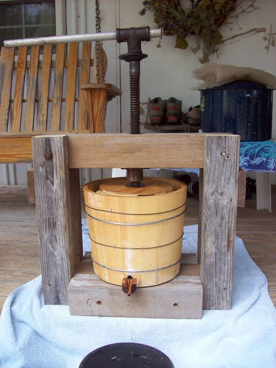 Best ideas about DIY Cider Press
. Save or Pin Small Homebuilt Cider Press Now.