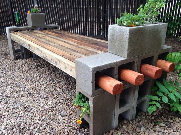 Best ideas about DIY Cinder Block Bench
. Save or Pin DIY cinder block bench in the garden creative ideas for Now.