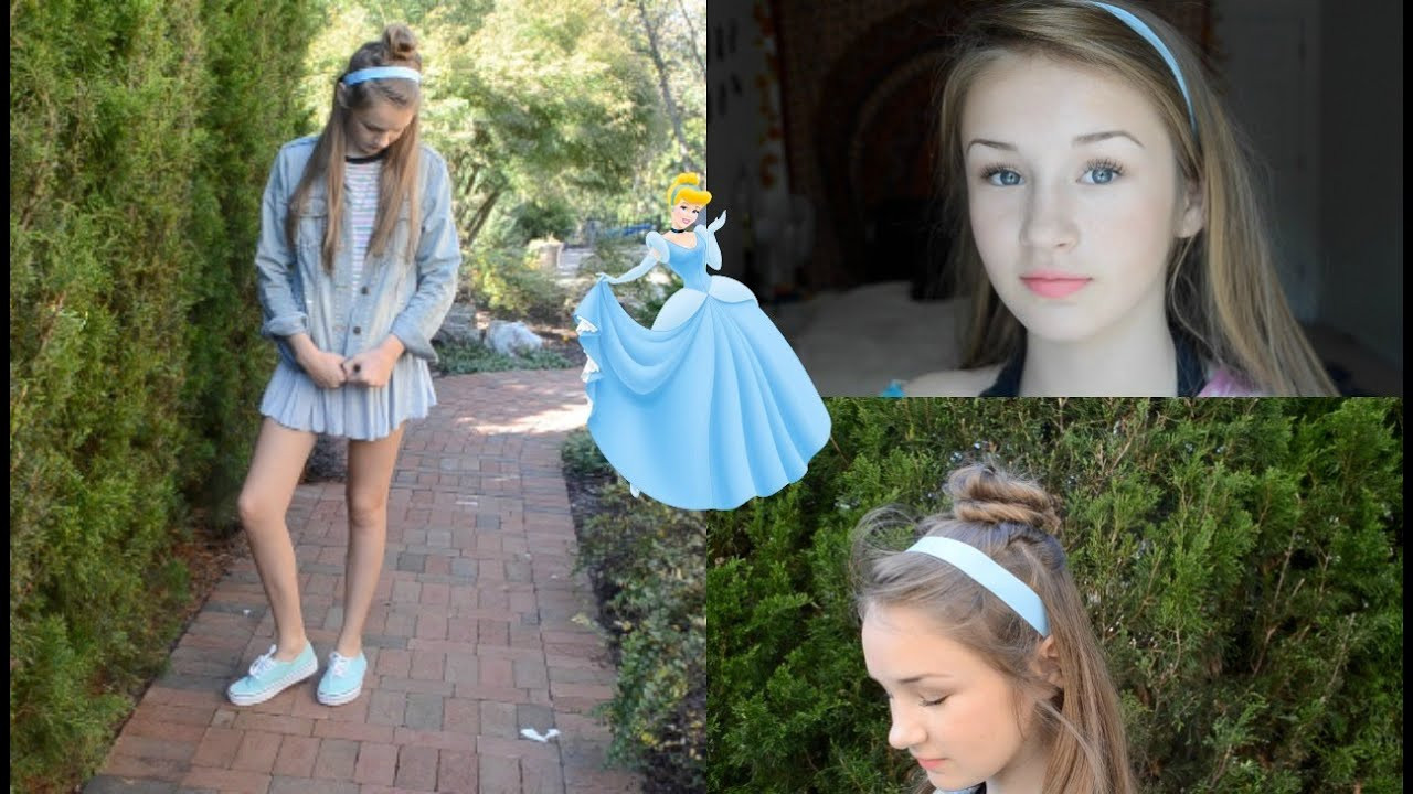 Best ideas about DIY Cinderella Costume
. Save or Pin DIY Cinderella Halloween Costume Hair Makeup & Outfit Now.