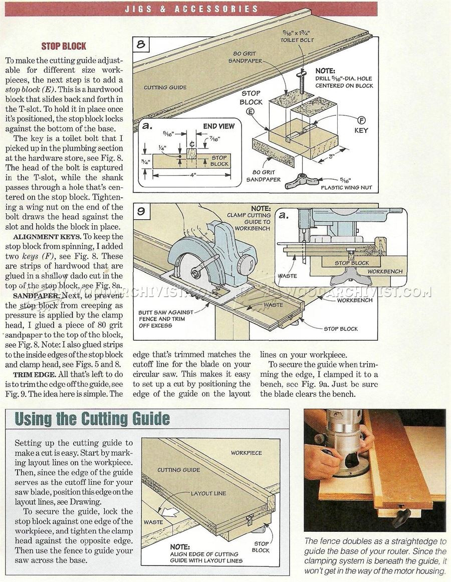 Best ideas about DIY Circular Saw Guide
. Save or Pin DIY Circular Saw Guide • WoodArchivist Now.
