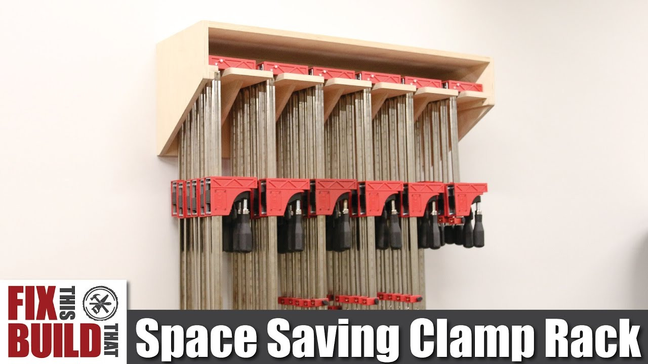 Best ideas about DIY Clamp Rack
. Save or Pin Space Saving Parallel Clamp Rack Now.