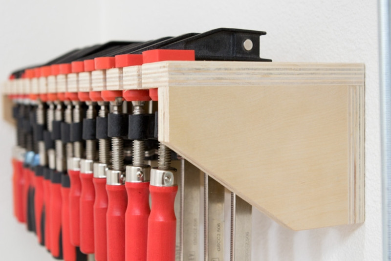 Best ideas about DIY Clamp Rack
. Save or Pin How to Make the World s Easiest Clamp Rack Now.