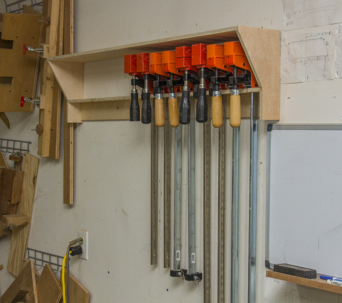 Best ideas about DIY Clamp Rack
. Save or Pin DIY Shop Tools Garage Blog Now.