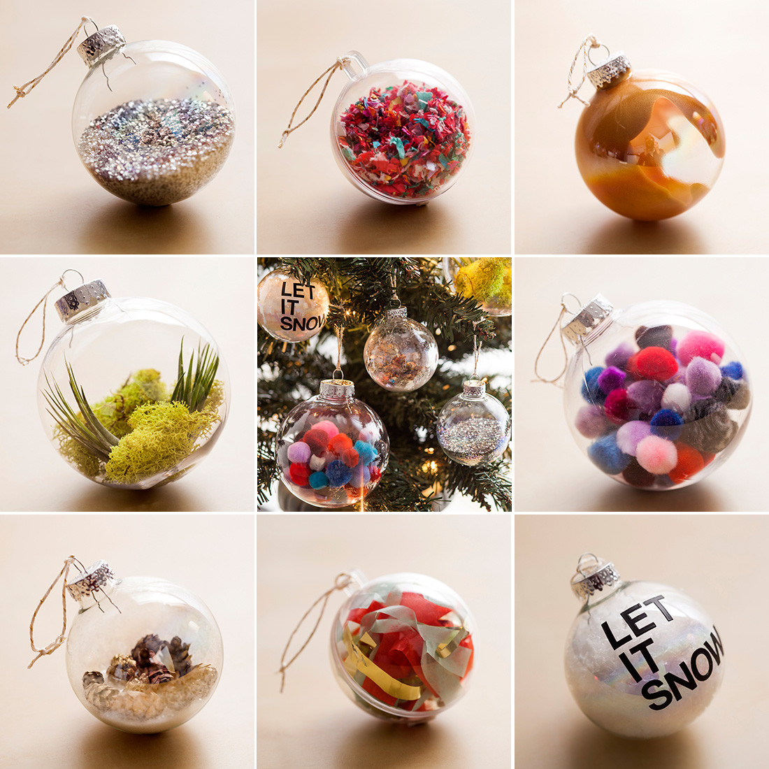 Best ideas about DIY Clear Christmas Ornaments
. Save or Pin The Ultimate Holiday Hack 8 Ornaments in 8 Minutes Now.