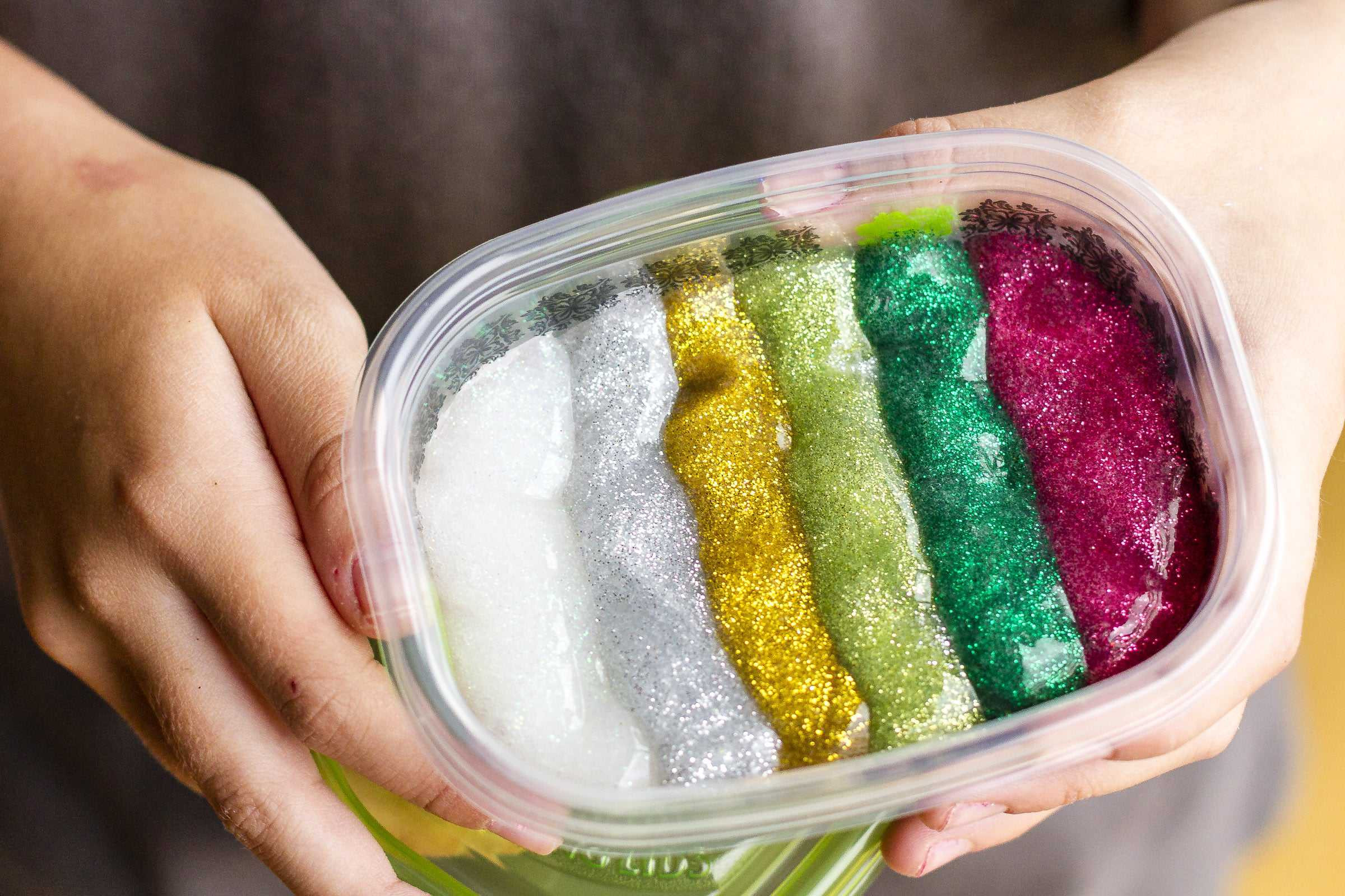 Best ideas about DIY Clear Slime
. Save or Pin 4 Ingre nt Glitter Slime Recipe DIY Gift Idea Now.