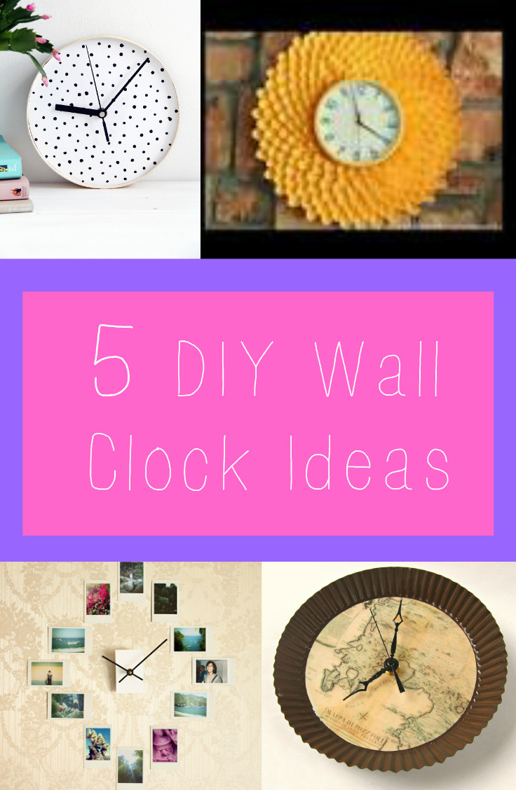 Best ideas about DIY Clock Ideas
. Save or Pin 5 DIY Wall Clock Ideas Now.