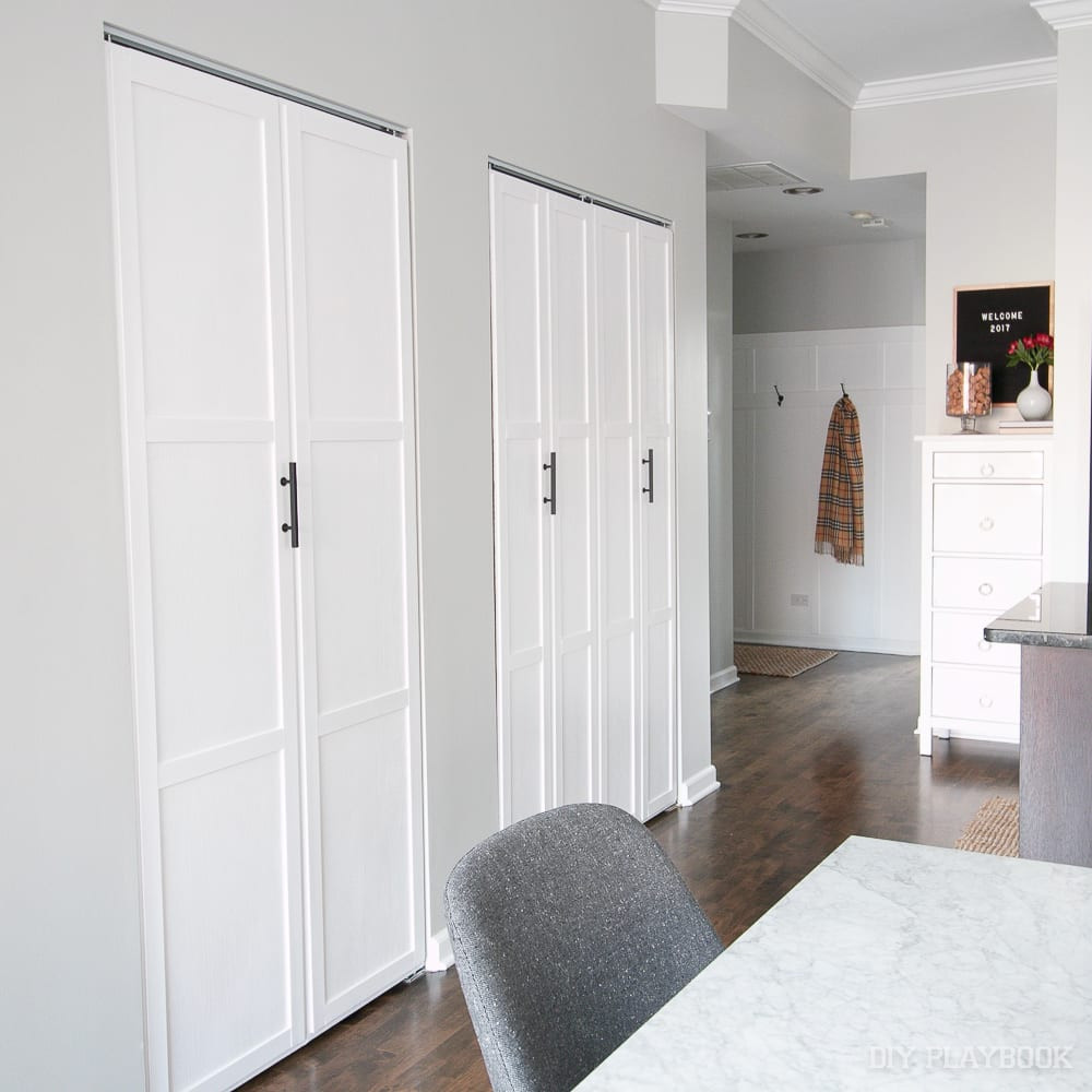 Best ideas about DIY Closet Doors
. Save or Pin DIY Tutorial Transform Plain Bi fold Doors Now.