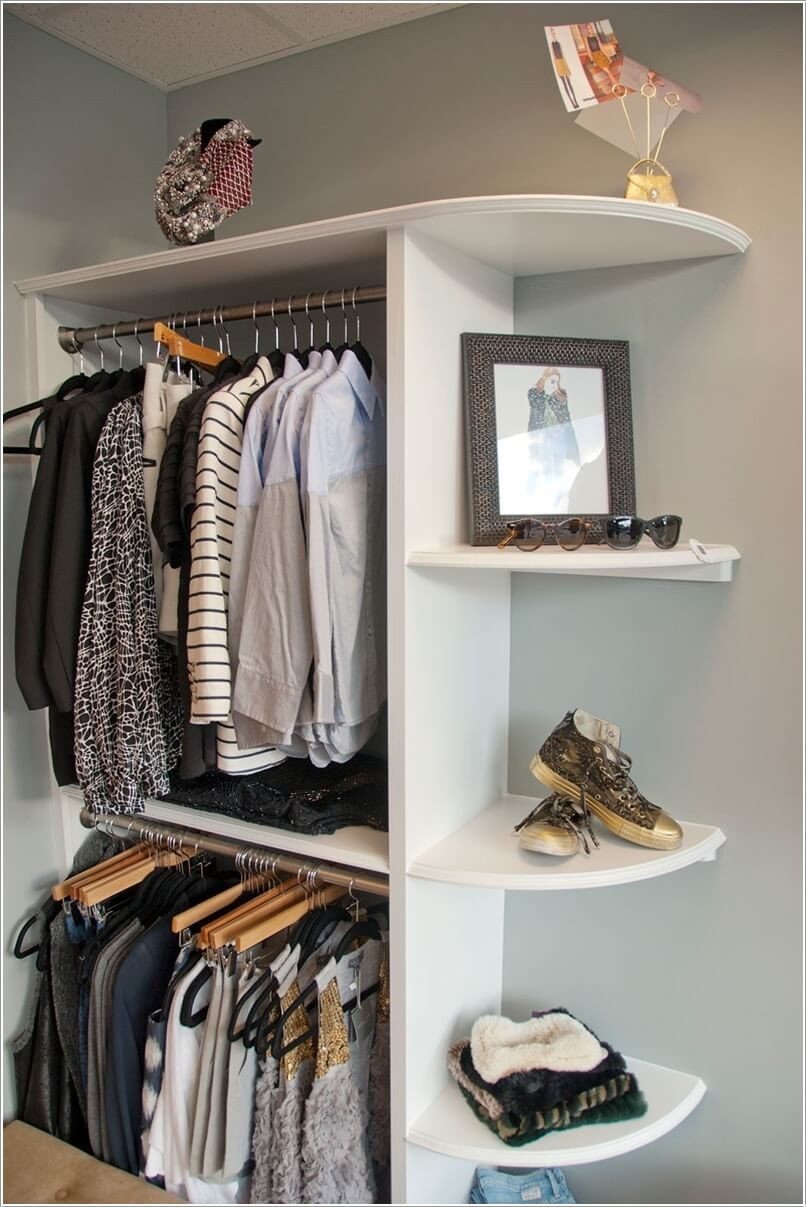 Best ideas about DIY Closet Ideas
. Save or Pin 10 Cool and Clever DIY Corner Closet Ideas Now.