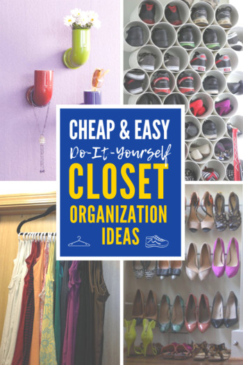 Best ideas about DIY Closet Organization Tips
. Save or Pin 4 Cheap and Easy DIY Closet Organization Ideas You ll Love Now.
