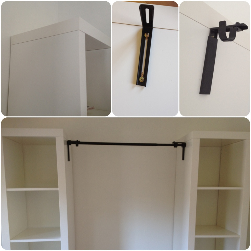 Best ideas about DIY Closet Rod
. Save or Pin DIY Wardrobe – Hey Shirley Now.
