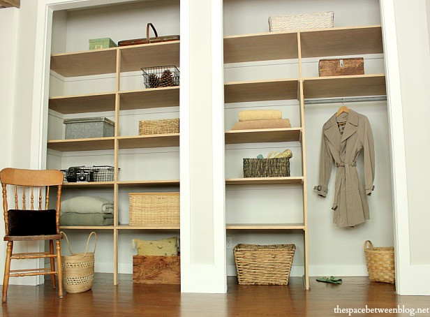 Best ideas about DIY Closet Shelves
. Save or Pin easy DIY wall to wall closet the space between Now.