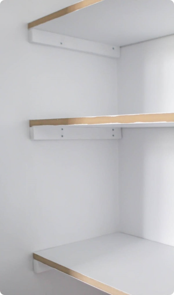 Best ideas about DIY Closet Shelves
. Save or Pin How to build cheap and easy DIY closet shelves Lovely Etc Now.