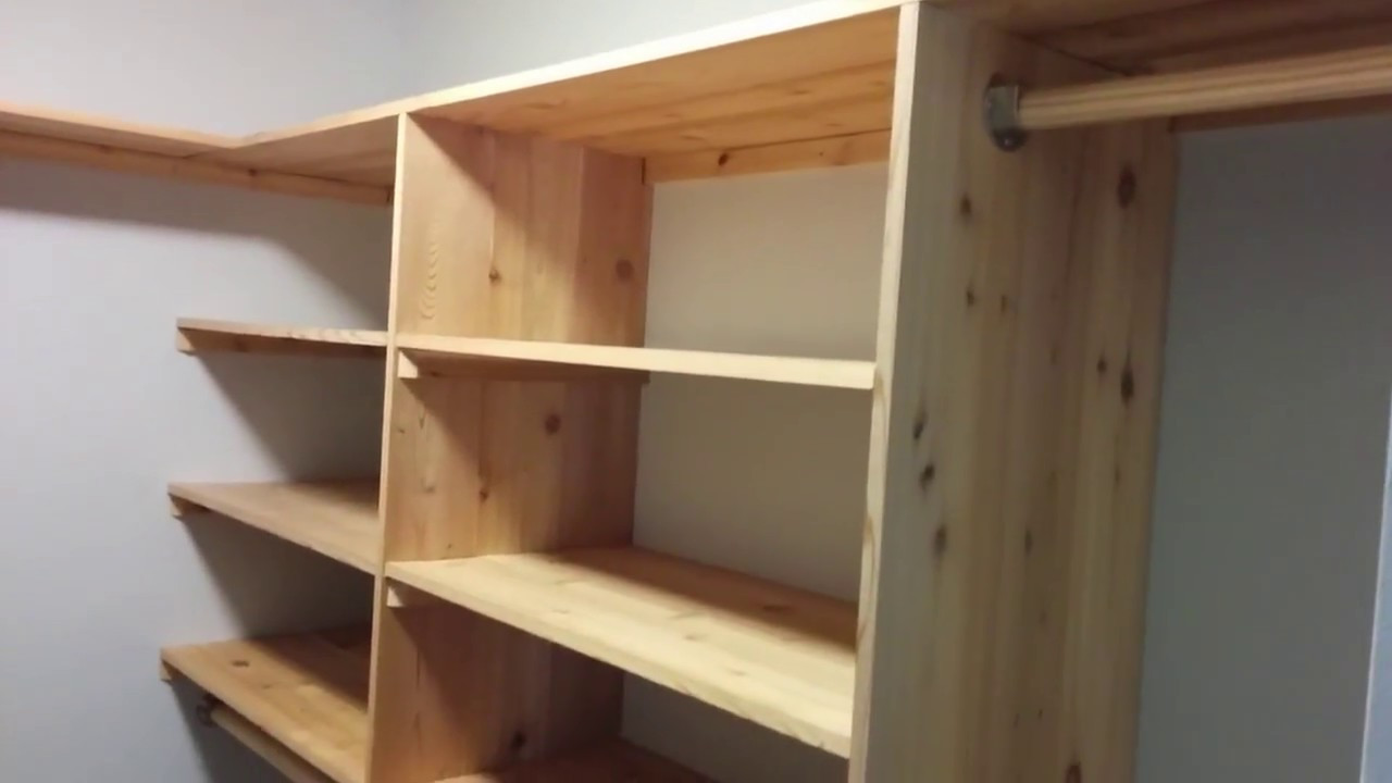 Best ideas about DIY Closet Shelving
. Save or Pin DIY Cedar Closet Shelving system Part 1 Shelves Now.