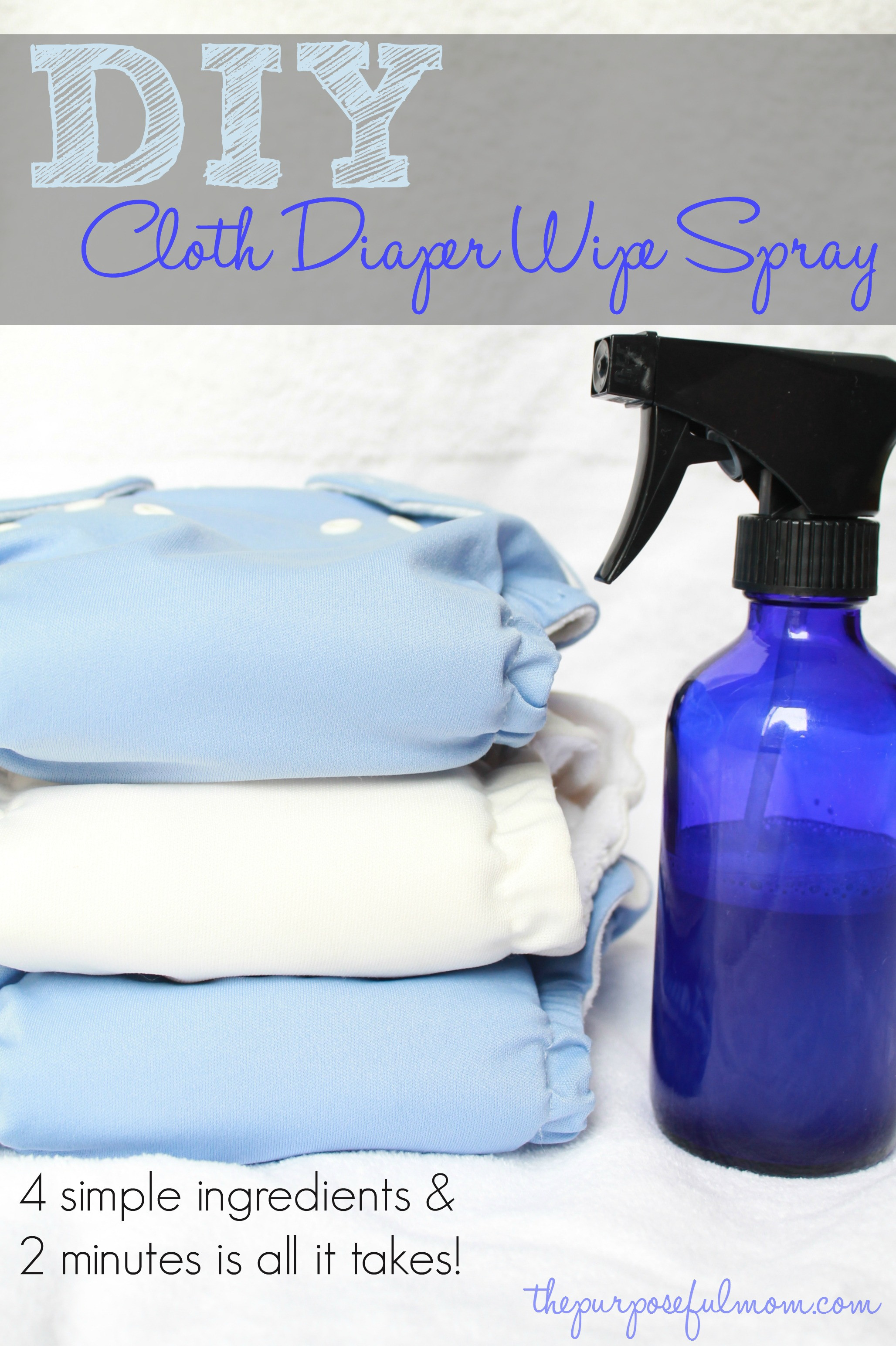 Best ideas about DIY Cloth Diaper
. Save or Pin DIY Cloth Diaper Wipe Spray The Purposeful Mom Now.