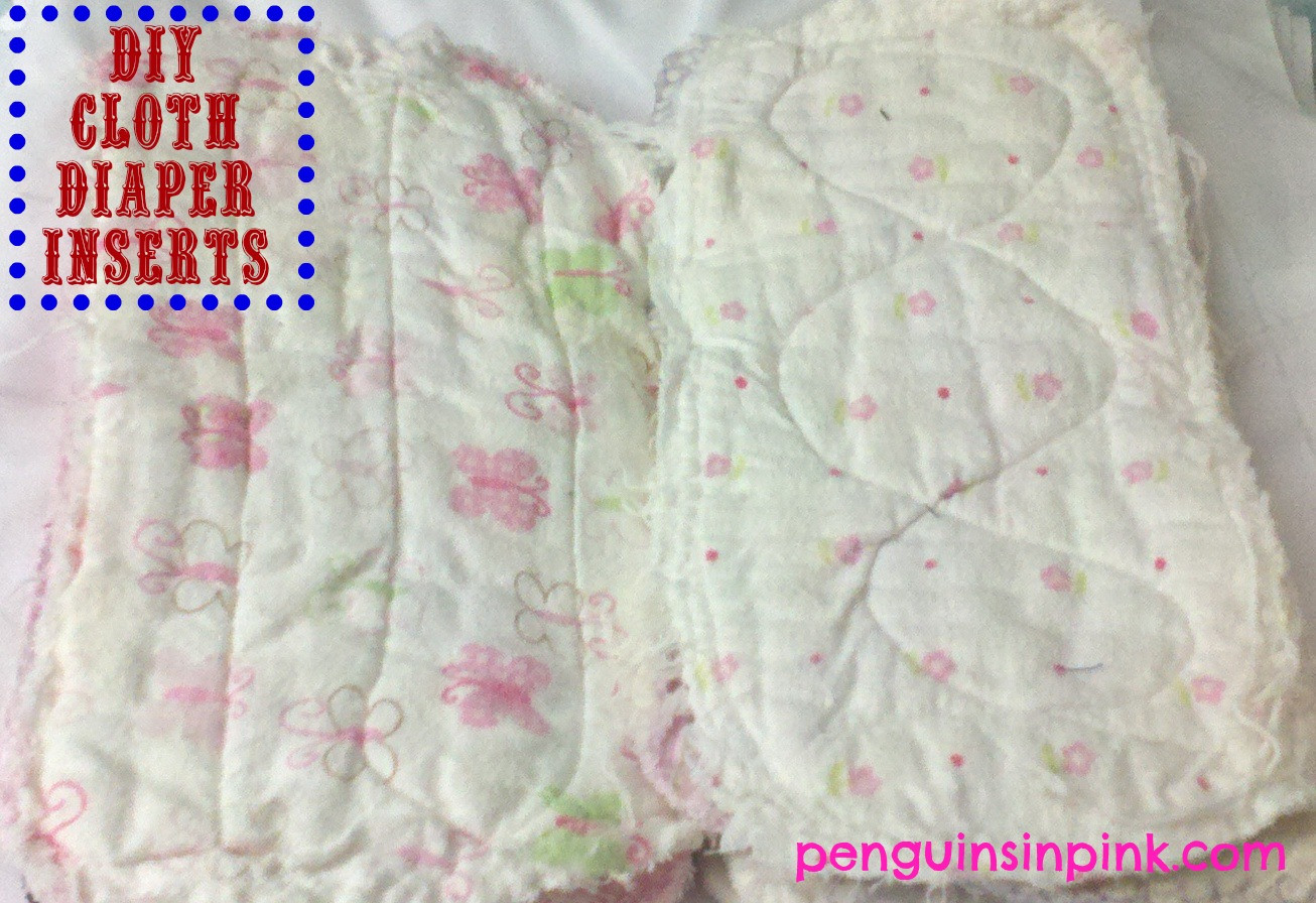 Best ideas about DIY Cloth Diaper
. Save or Pin DIY Cloth Diaper Inserts Penguins in Pink Now.