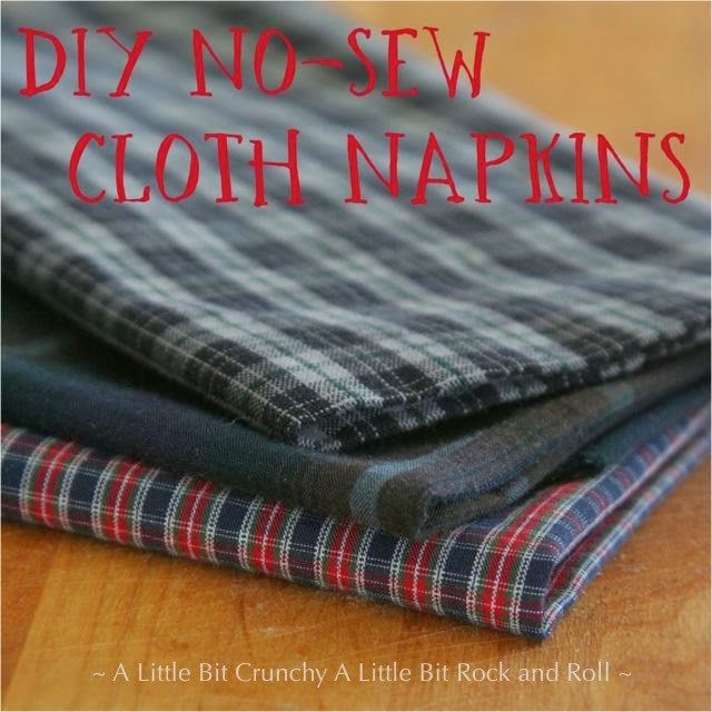 Best ideas about DIY Cloth Napkins
. Save or Pin A Little Bit Crunchy A Little Bit Rock and Roll DIY No Now.