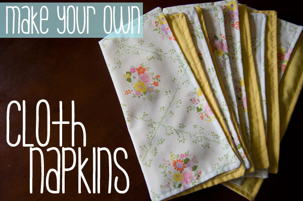 Best ideas about DIY Cloth Napkins
. Save or Pin just add more sprinkles DIY Cloth Napkins Now.