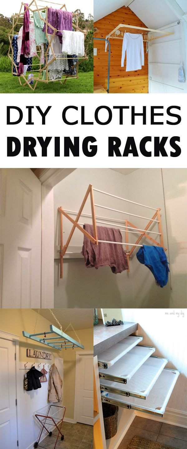 Best ideas about DIY Clothes Drying Rack
. Save or Pin 1000 ideas about Laundry Drying Racks on Pinterest Now.