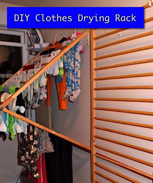 Best ideas about DIY Clothes Drying Rack
. Save or Pin DIY Clothesline Project Now.