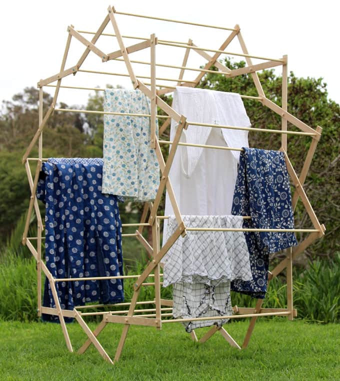 Best ideas about DIY Clothes Drying Rack
. Save or Pin DIY Star Shaped Clothes Drying Rack A Piece Rainbow Now.