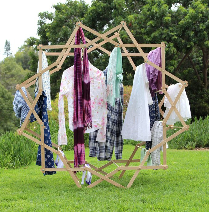 Best ideas about DIY Clothes Drying Rack
. Save or Pin Make a Star Shaped Clothes Drying Rack Now.