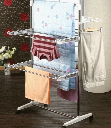 Best ideas about DIY Clothes Drying Rack
. Save or Pin ★Living room Drying Rack★Wash Dryer★DIY★Clothes Hanger Now.