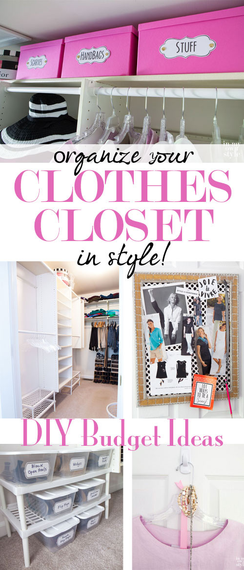 Best ideas about DIY Clothes Organization
. Save or Pin Clothes Closet Organizing Ideas In My Own Style Now.
