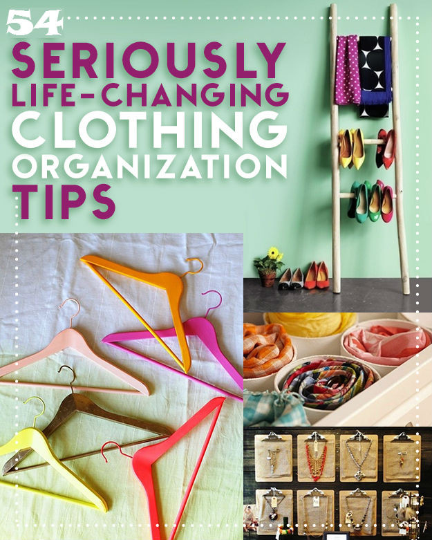 Best ideas about DIY Clothes Organization
. Save or Pin 54 DIY Clothing Organization Tips Now.
