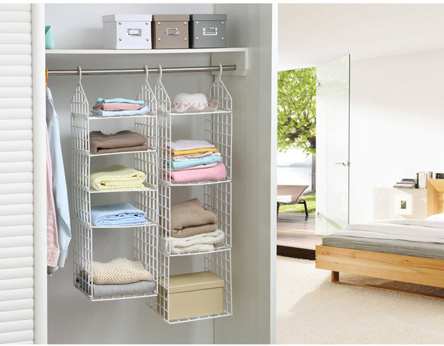 Best ideas about DIY Clothes Organizer
. Save or Pin DIY Clothes rack storage rack multifunction foldable Now.
