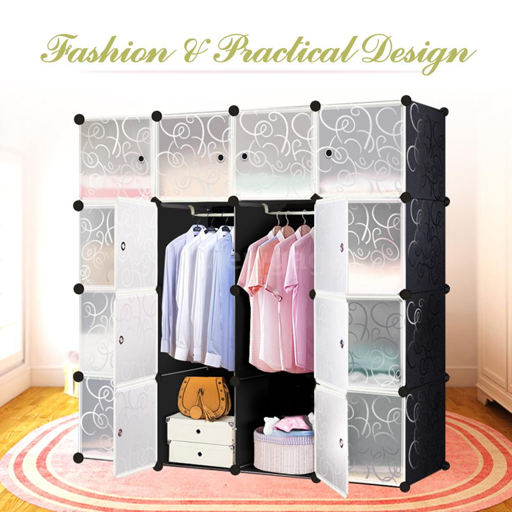 Best ideas about DIY Clothes Organizer
. Save or Pin IKAYAA DIY Portable Closet Storage Organizer Wardrobe Now.