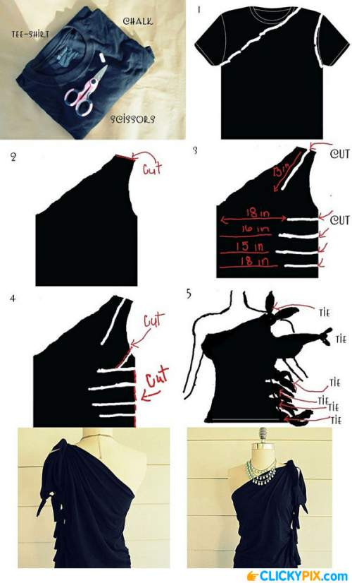 Best ideas about DIY Clothes Projects
. Save or Pin 16 DIY Clothing Refashion Ideas Now.