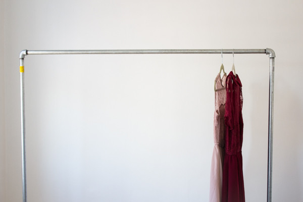 Best ideas about DIY Clothes Rack Cheap
. Save or Pin DIY Garment Rack Tutorial A Week from Thursday Now.