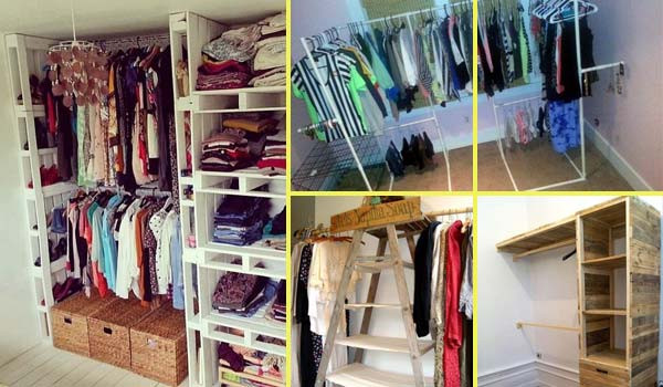 Best ideas about DIY Clothes Storage
. Save or Pin Low Cost DIY Closet for The Clothes Storage Now.