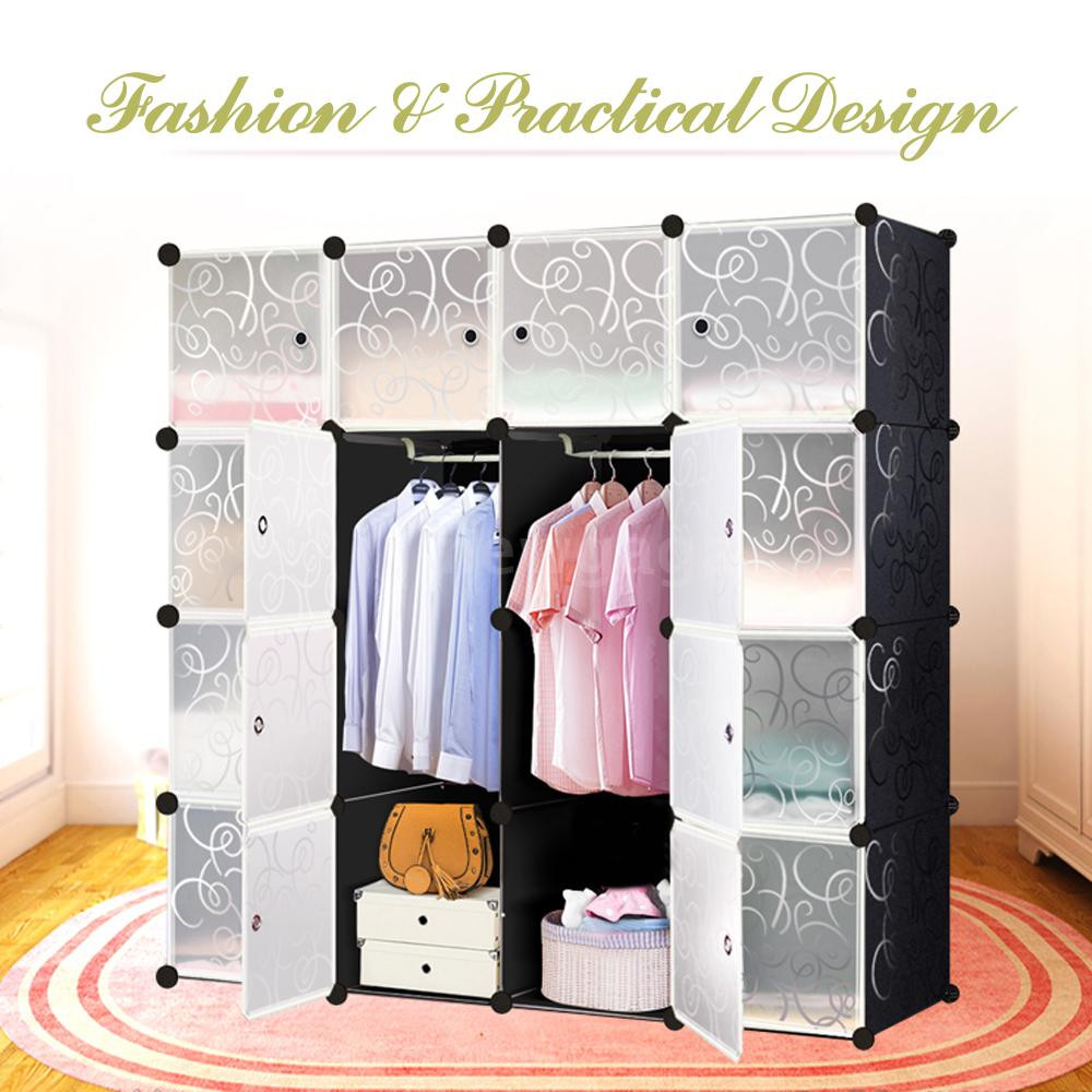 Best ideas about DIY Clothes Storage
. Save or Pin IKAYAA DIY Portable Closet Storage Organizer Wardrobe Now.