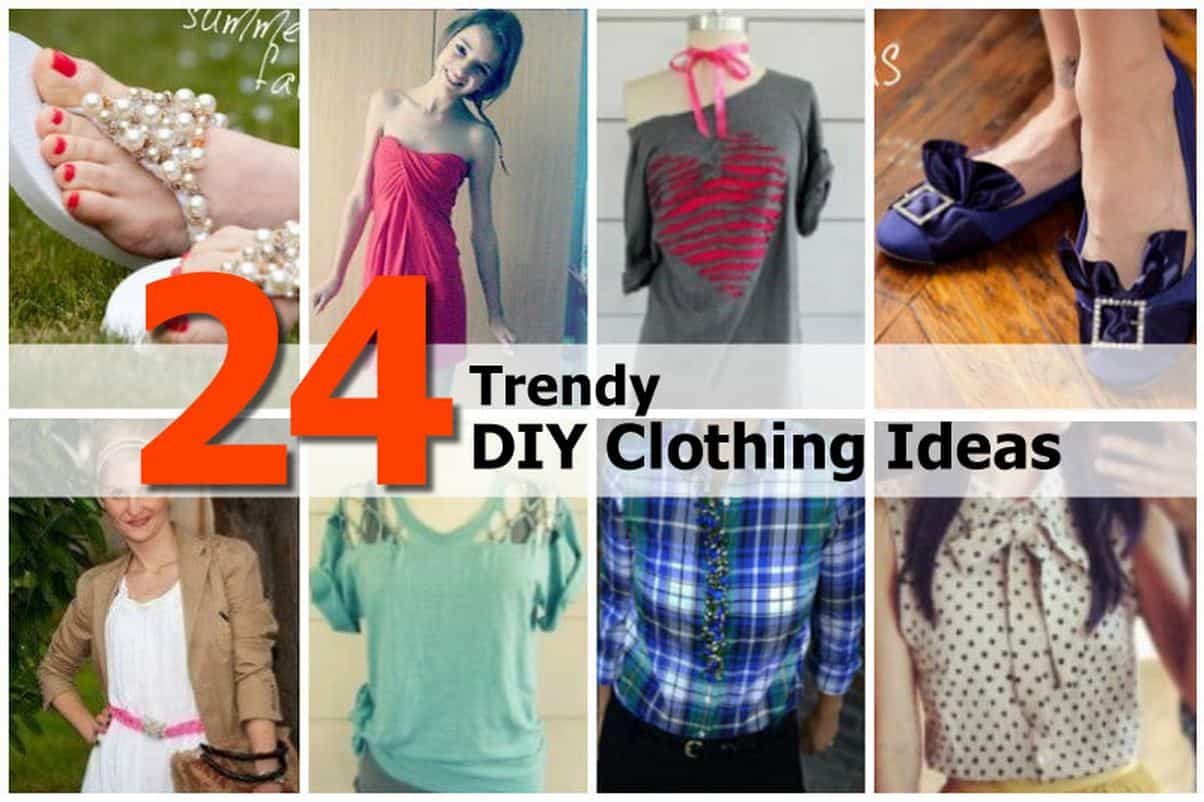 Best ideas about DIY Clothing Ideas
. Save or Pin 24 Trendy DIY Clothing Ideas Now.