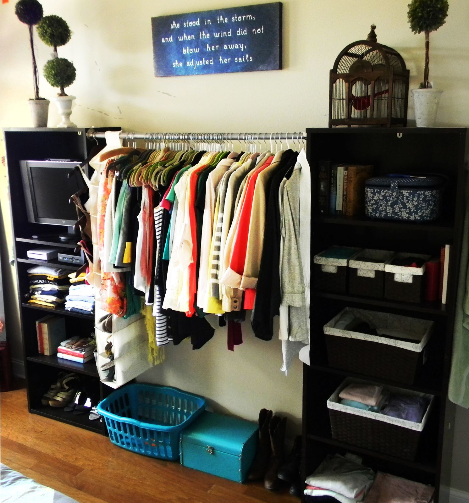 Best ideas about DIY Clothing Storage
. Save or Pin Best 25 No closet solutions ideas on Pinterest Now.