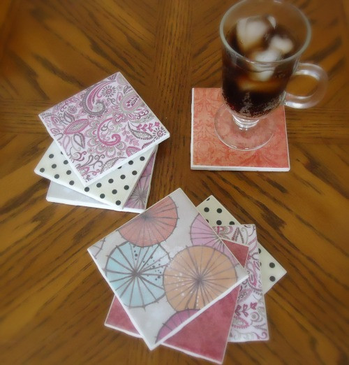 Best ideas about DIY Coaster Tiles
. Save or Pin DIY Tile Coasters A Great Way To Use Homemade Mod Podge Now.