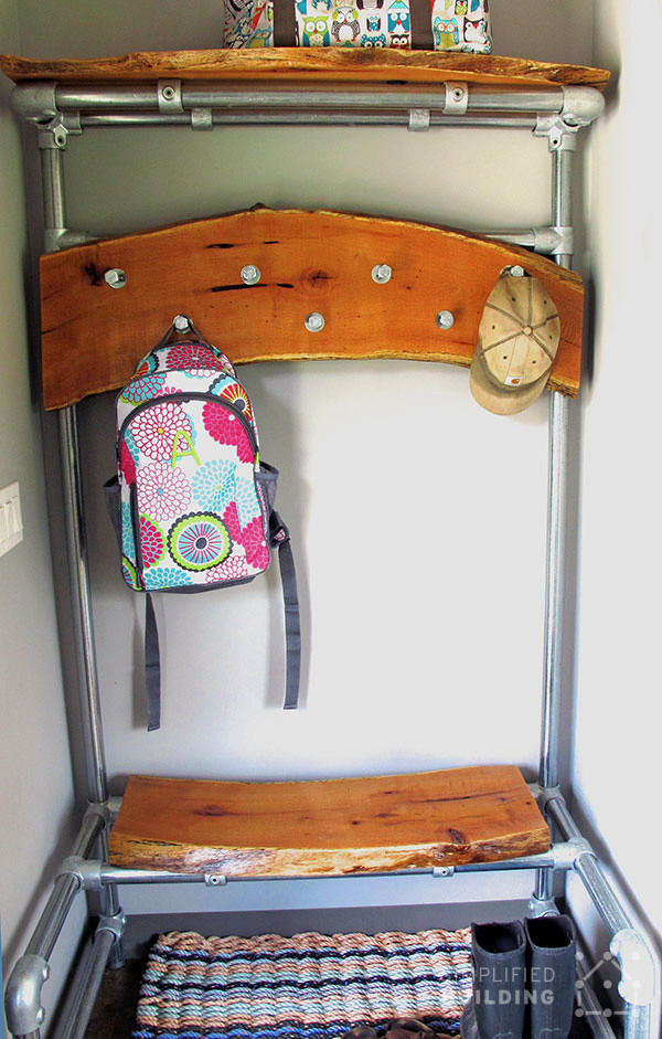 Best ideas about DIY Coat Rack Bench
. Save or Pin DIY Entryway Bench with Coat Rack Now.